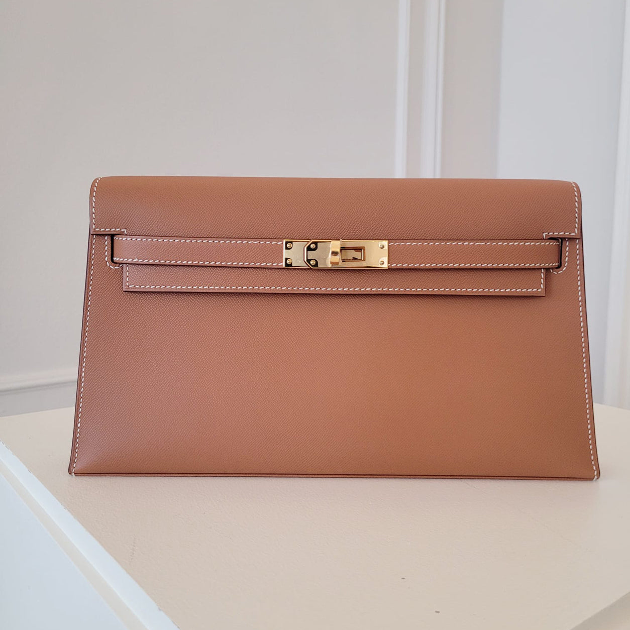 Hermès Kelly 28cm Elan Gold Madame GHW