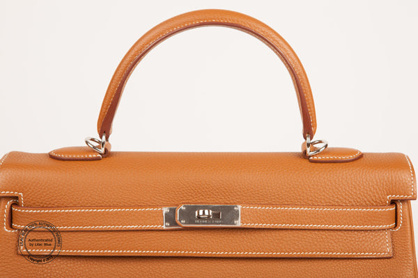 Hermès Kelly 35cm Gold Togo PHW