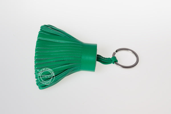 Hermès Carmen Key Ring. Bamboo