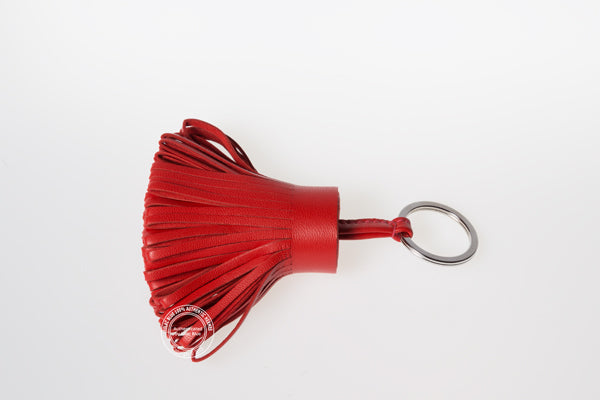 Hermès Carmen Key Ring. Rouge