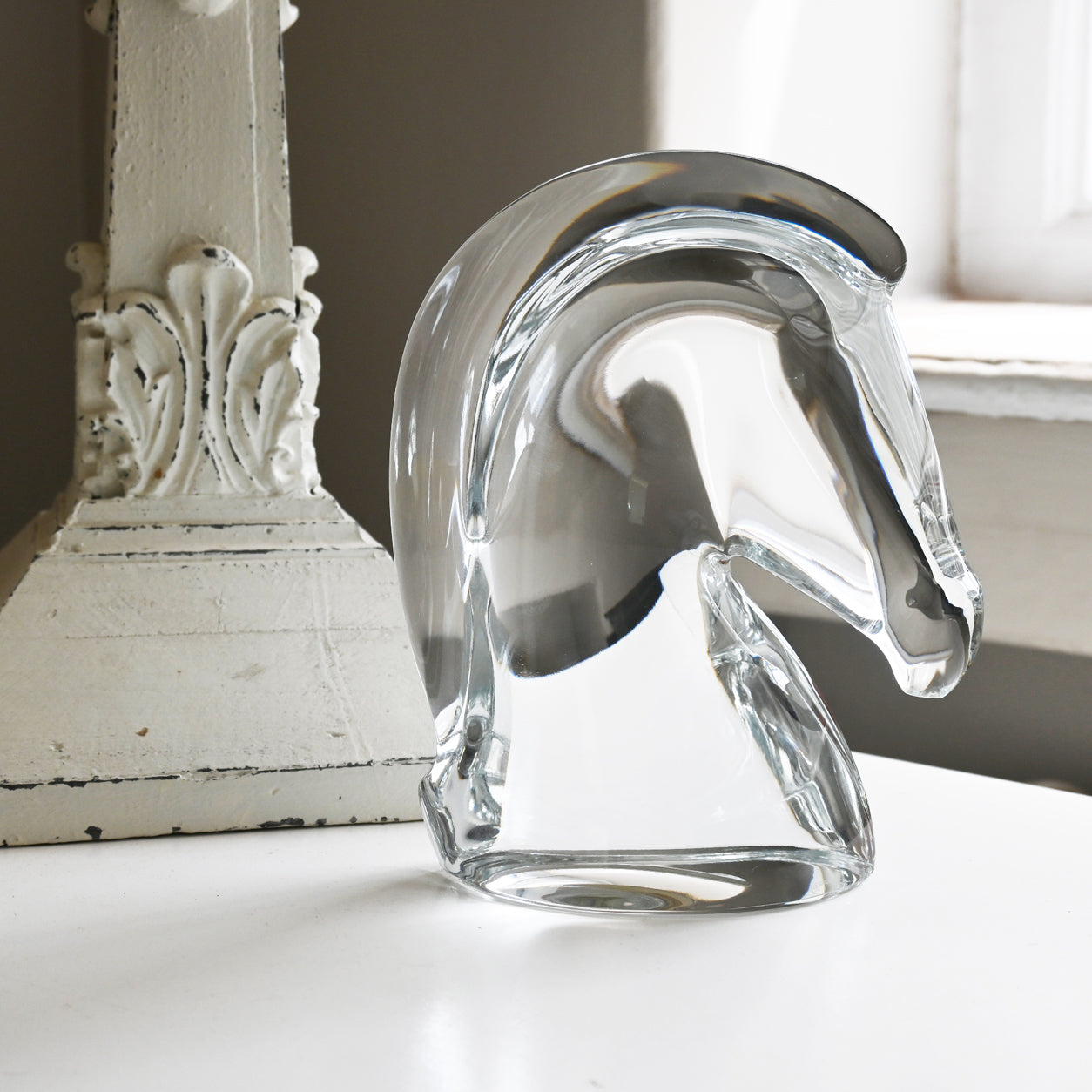 Hermès Samarcande Glass Paperweight