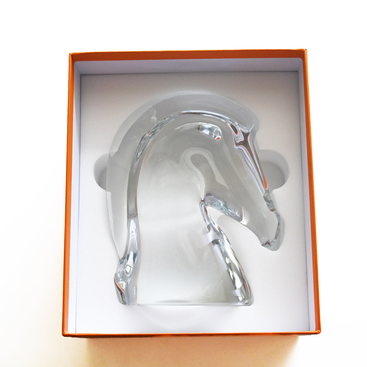 Hermès Samarcande Glass Paperweight