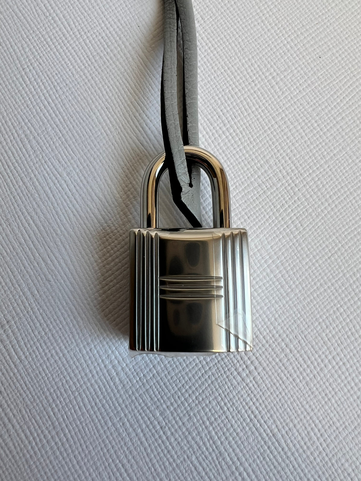 Padlock close-up