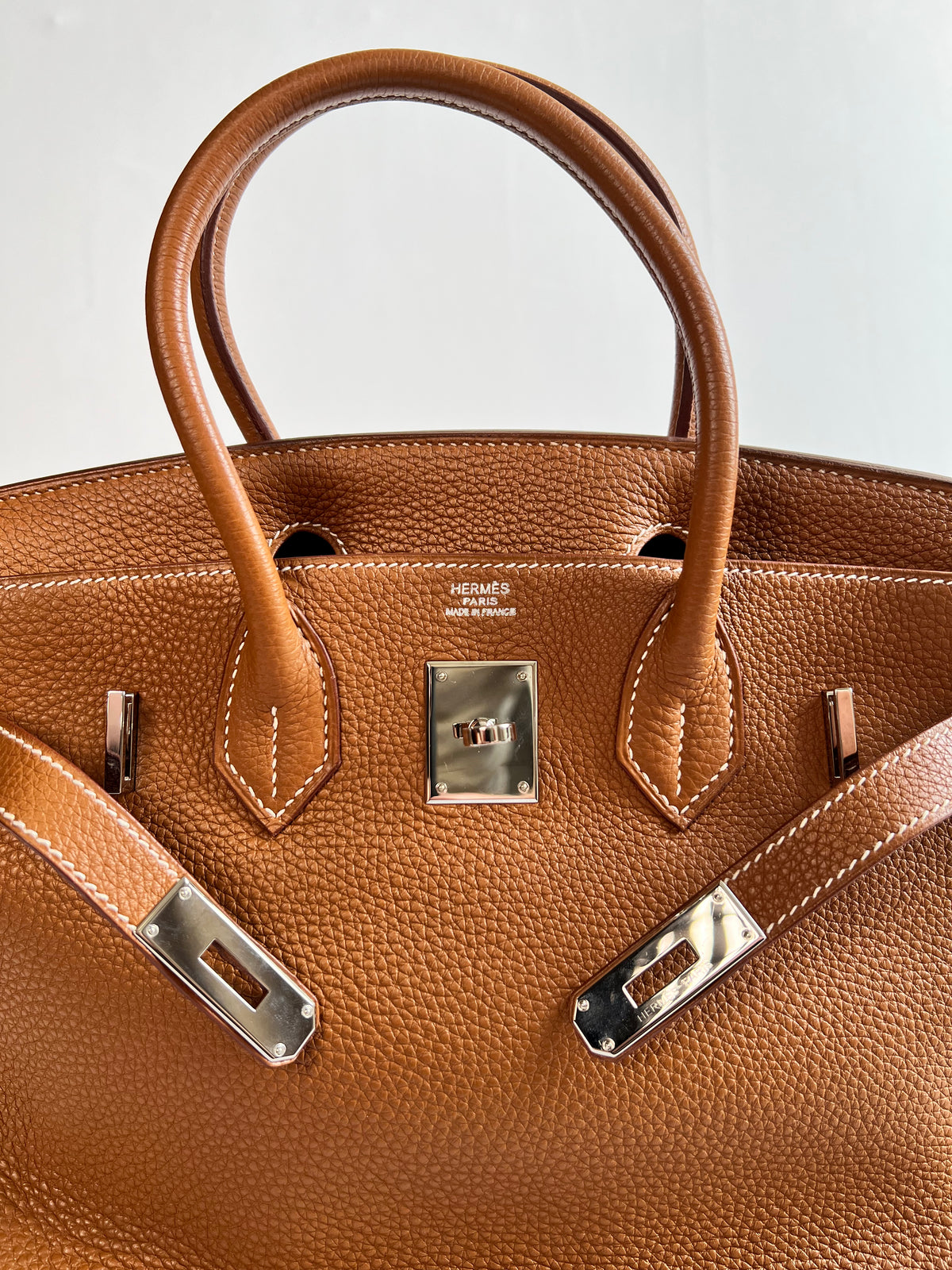 Straps open, flap tucked in