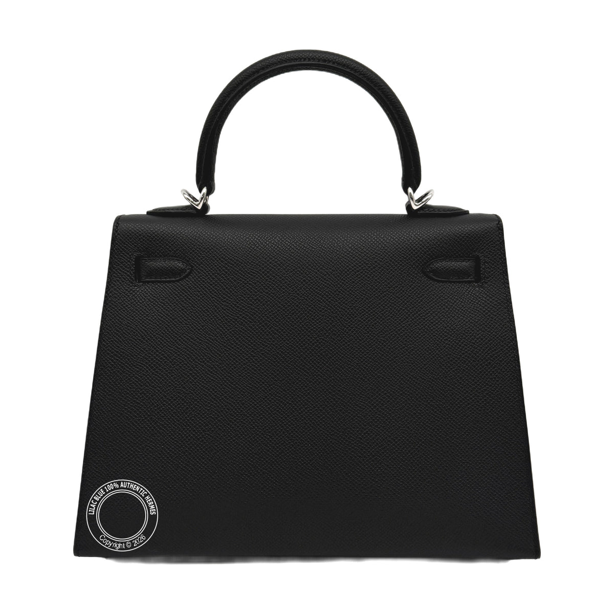 Hermès Kelly 25cm Black Epsom PHW