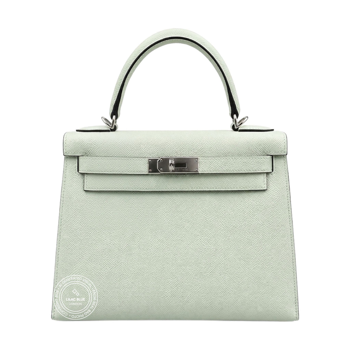 Hermès Kelly 28cm Vert Fizz Epsom PHW - Preloved
