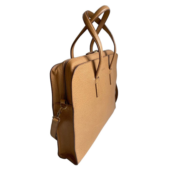 Loewe Briefcase Handbag with Gold Hardware