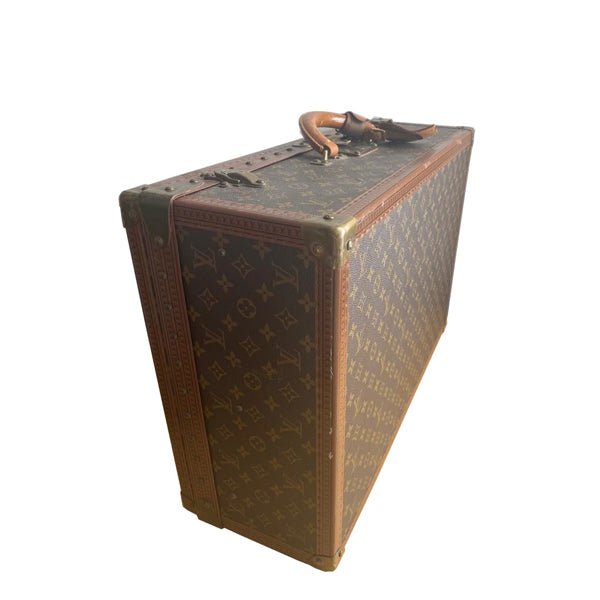 Louis Vuitton Bisten 60 Suitcase Monogram Canvas - Preloved