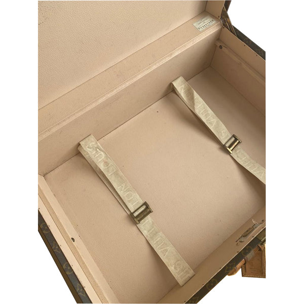 Louis Vuitton Bisten 60 Suitcase Monogram Canvas - Preloved