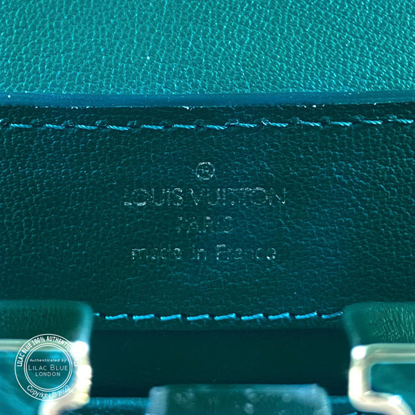 Louis Vuitton Capucines Mini Emeraud Shiny Croc GHW