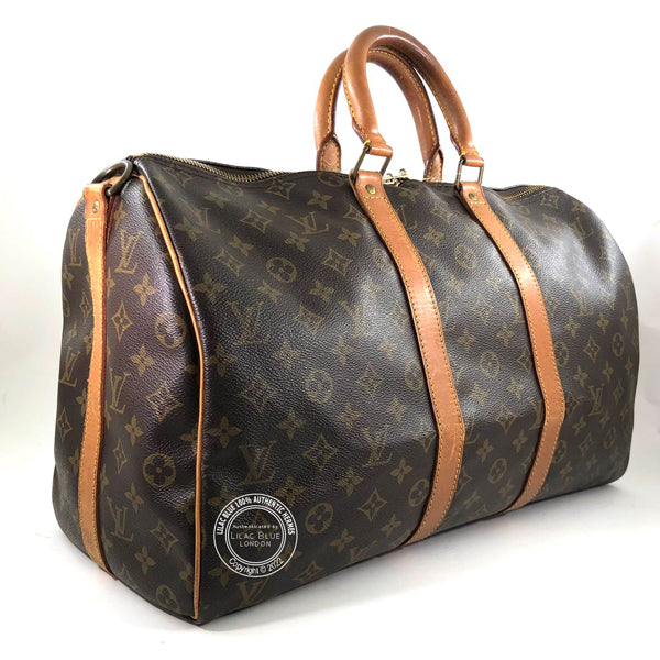 Louis Vuitton Keepall 45 Monogram Canvas - Preloved