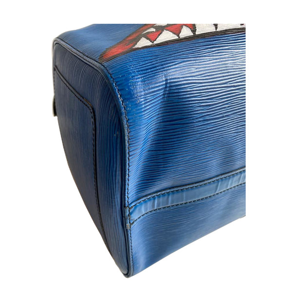Louis Vuitton Keepall 45 in Toledo Blue - Preloved