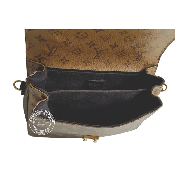 Louis Vuitton Pochette Metis Monogram Reverse GHW - Preloved