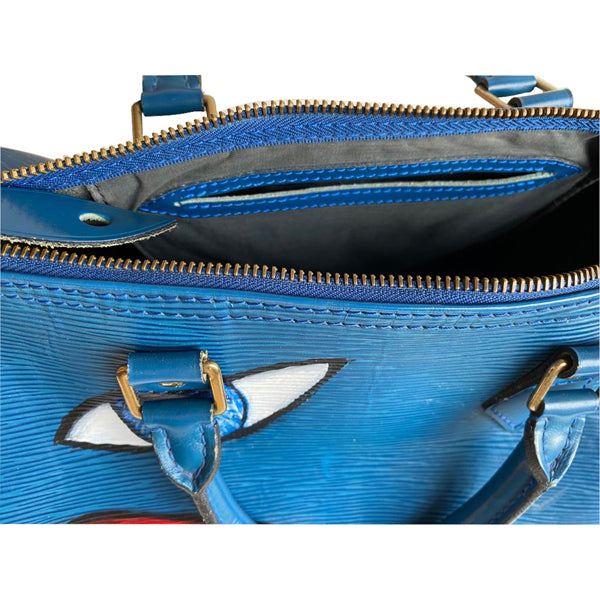 Louis Vuitton Speedy 30 in Toledo Blue - Preloved