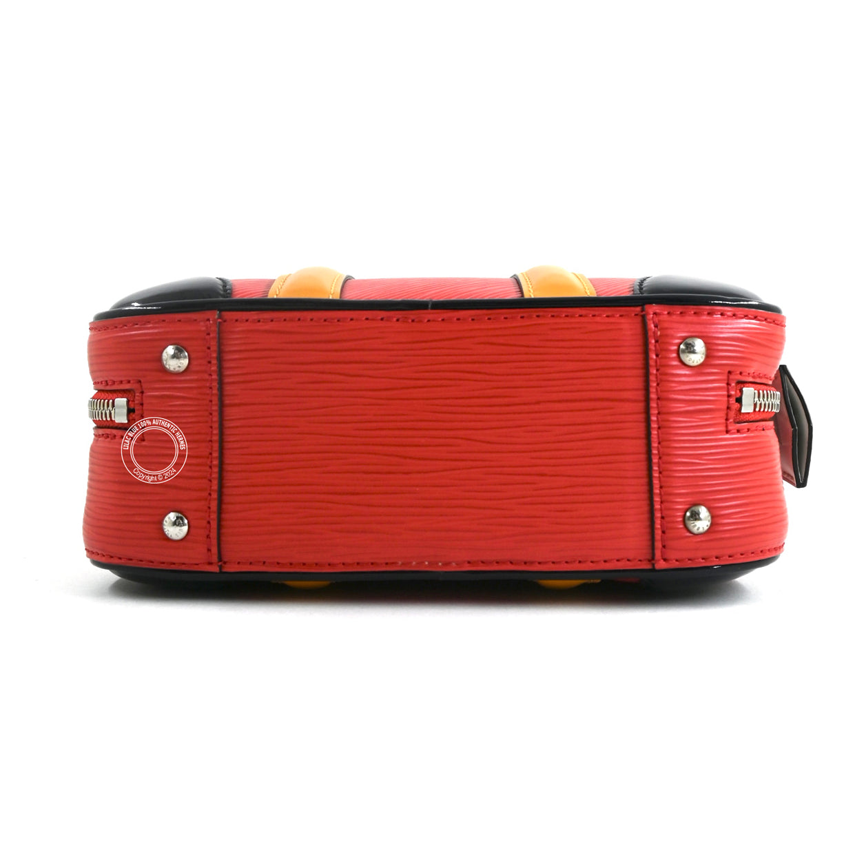 Louis Vuitton Valisette Red/Orange/Black BB Epi leather Silver