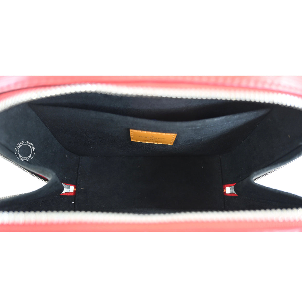 Louis Vuitton Valisette Red/Orange/Black BB Epi leather Silver