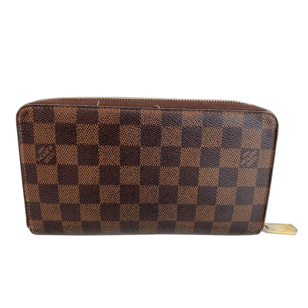 Louis Vuitton Zippy Wallet Damier Ebene Canvas - Preloved