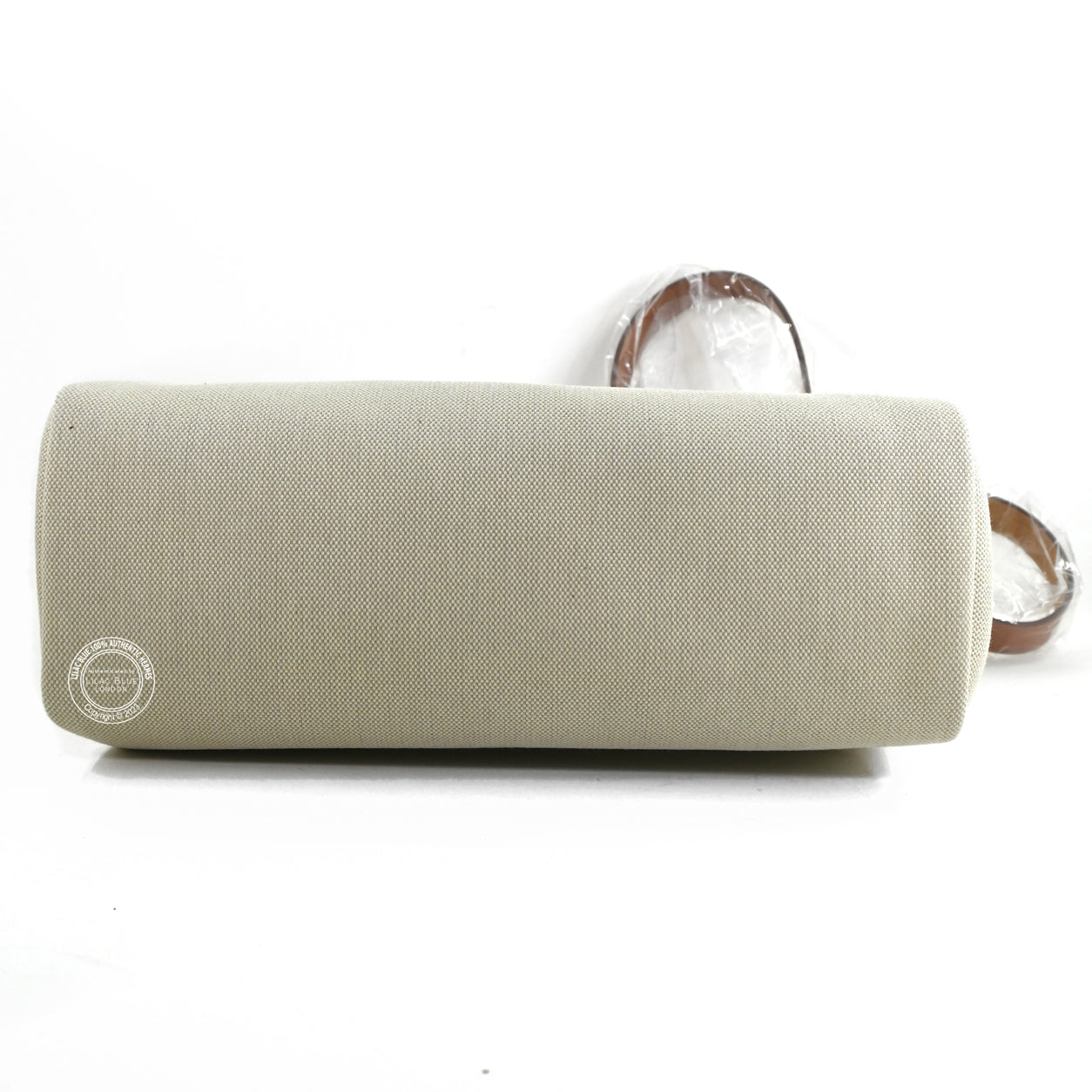 Hermès Herbag 31cm Beton/Natural Hunter/Toile GHW