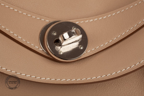 Hermès Lindy 30cm Argile Swift PHW