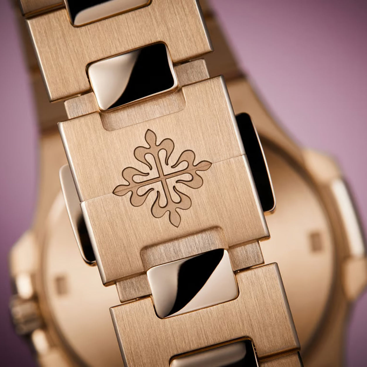 Patek Philippe Nautilus Rose Gold Purple Dial 7010/1R-013