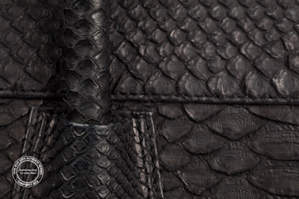 Black Python Bag