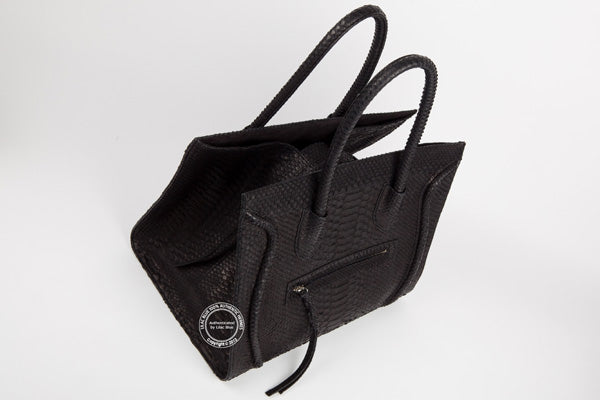Black Python Bag