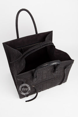 Black Python Bag
