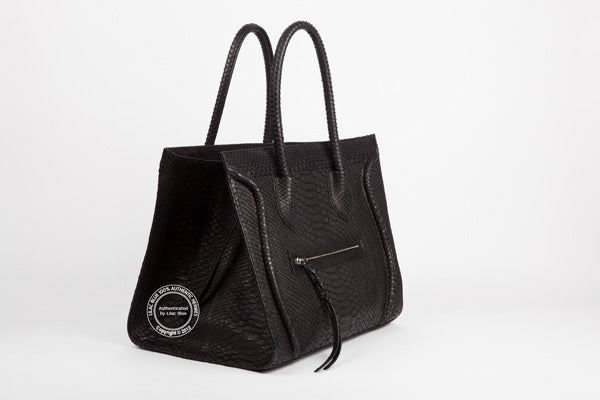 Black Python Bag