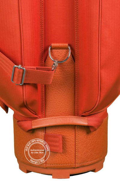 Hermès Limited Edition Sac A Golf Chevron & Brique Buffalo Leather PHW