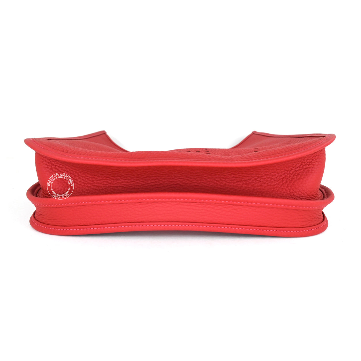 Hermes Evelyne 29cm Vermillion Clemence GHW
