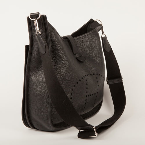 Hermès Evelyne 34cm Black Togo - Preloved