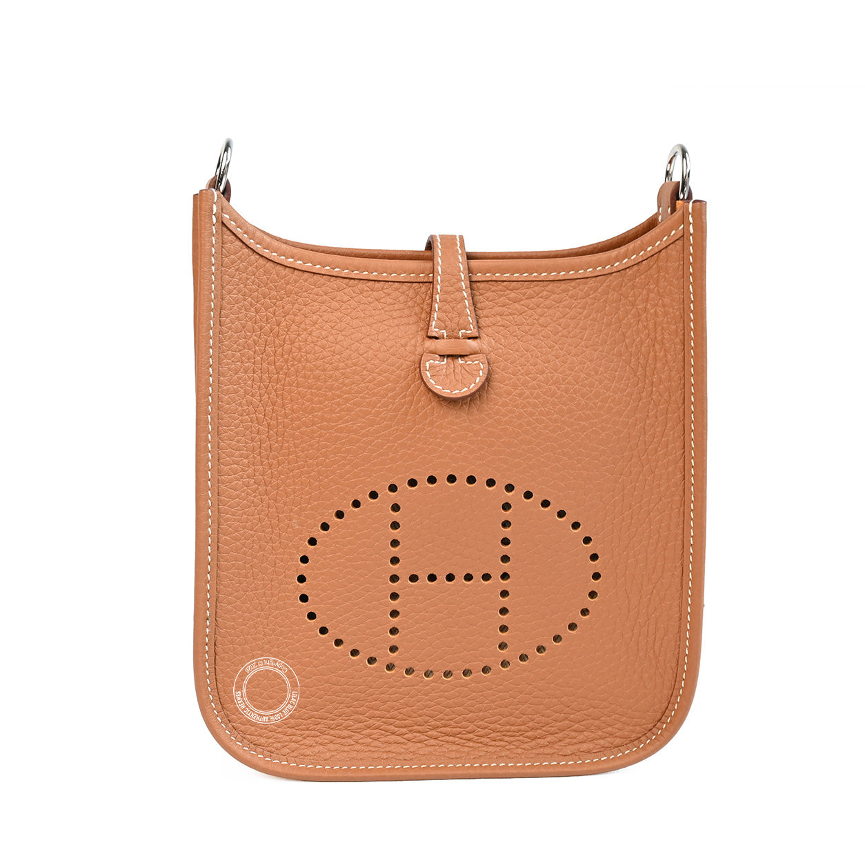 Hermès Evelyne 16cm Gold Clemence PHW