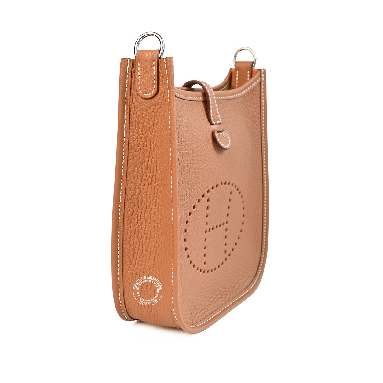 Hermès Evelyne 16cm Gold Clemence PHW