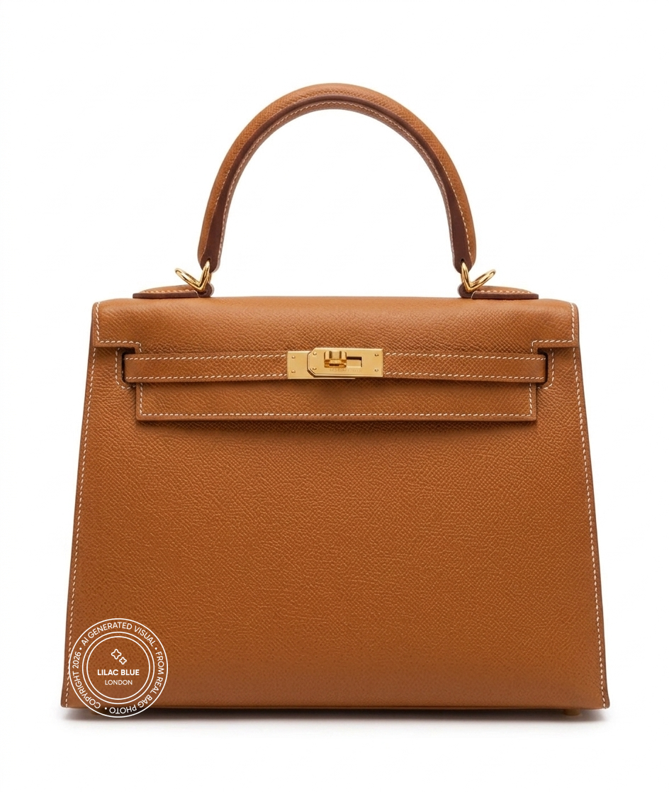 Hermès Kelly 25cm Gold Epsom GHW