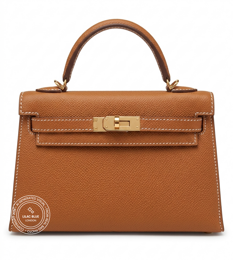 Hermès Kelly 20cm Gold Epsom GHW