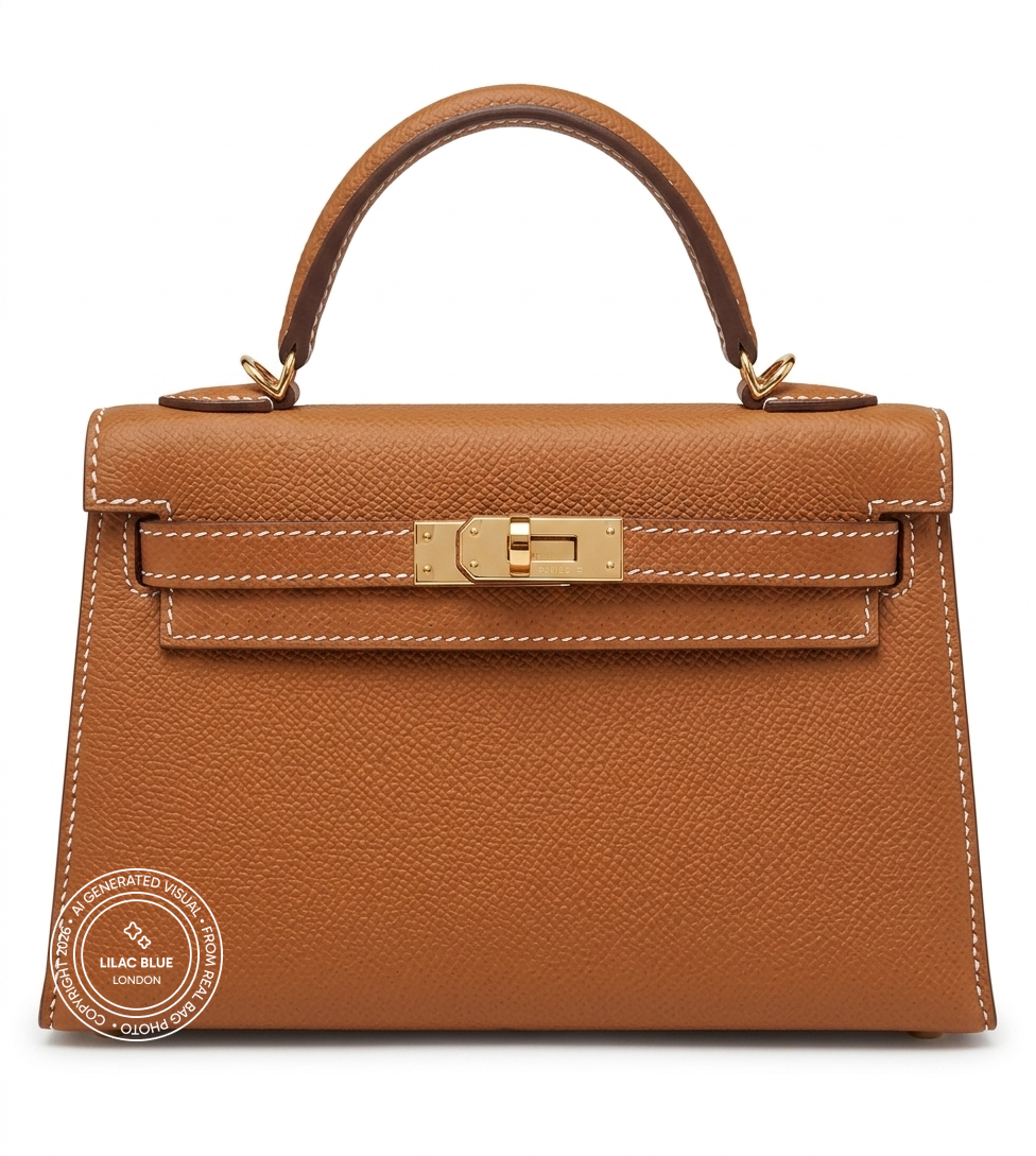 Hermès Kelly 20cm Gold Epsom GHW