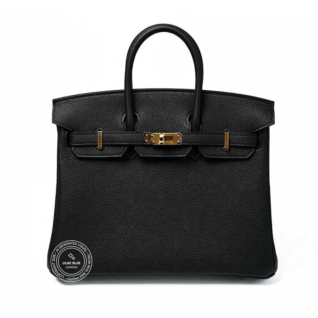 Hermès Birkin 25cm Black Togo GHW