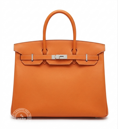 Hermès Birkin 40cm Orange Epsom PHW
