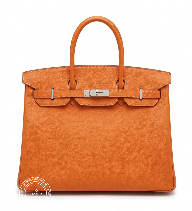 Hermès Birkin 40cm Orange Epsom PHW