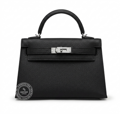 Hermès Kelly 20cm Black Epsom PHW