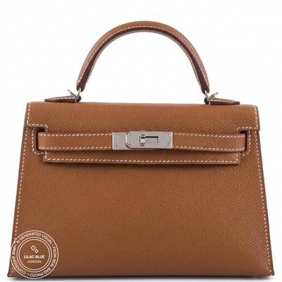 Hermès Kelly 20cm Gold Epsom PHW