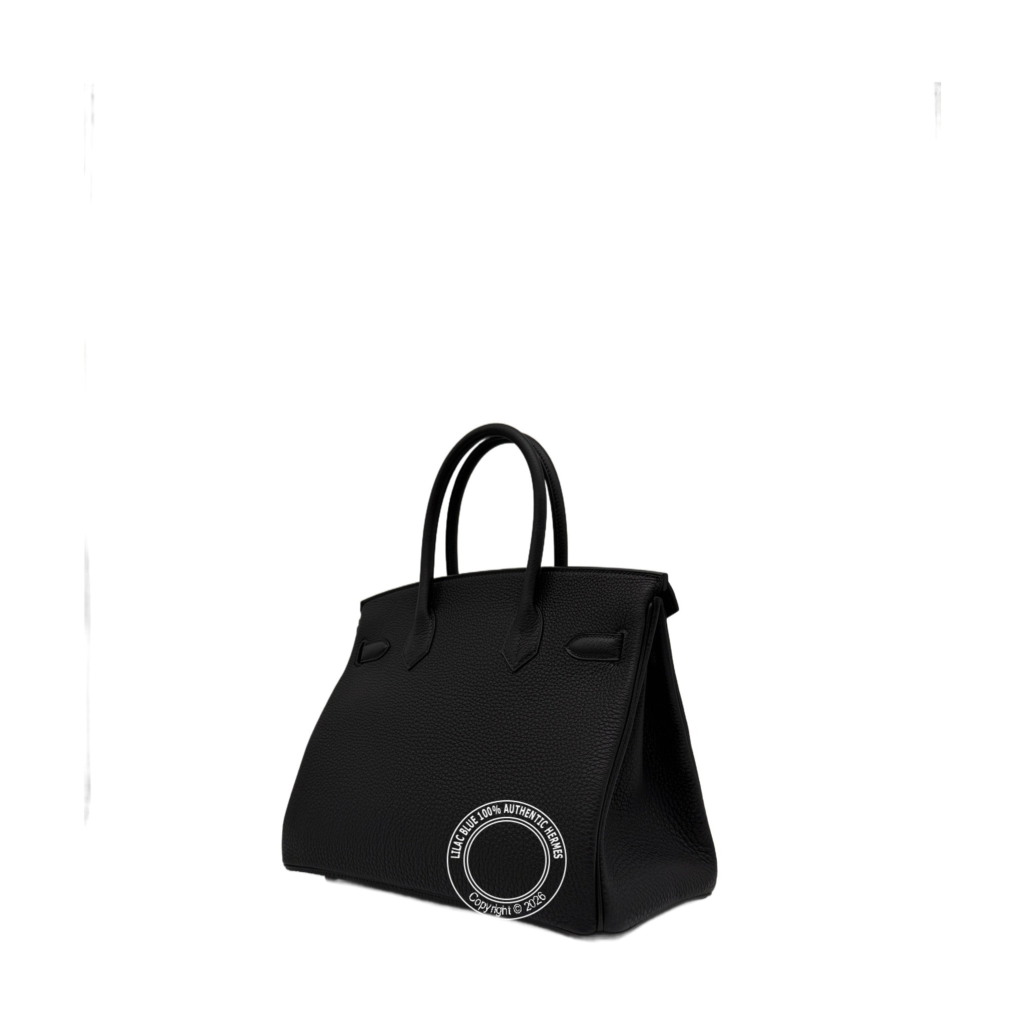 Hermès Birkin 30cm Black Togo Gold Hardware — view 5