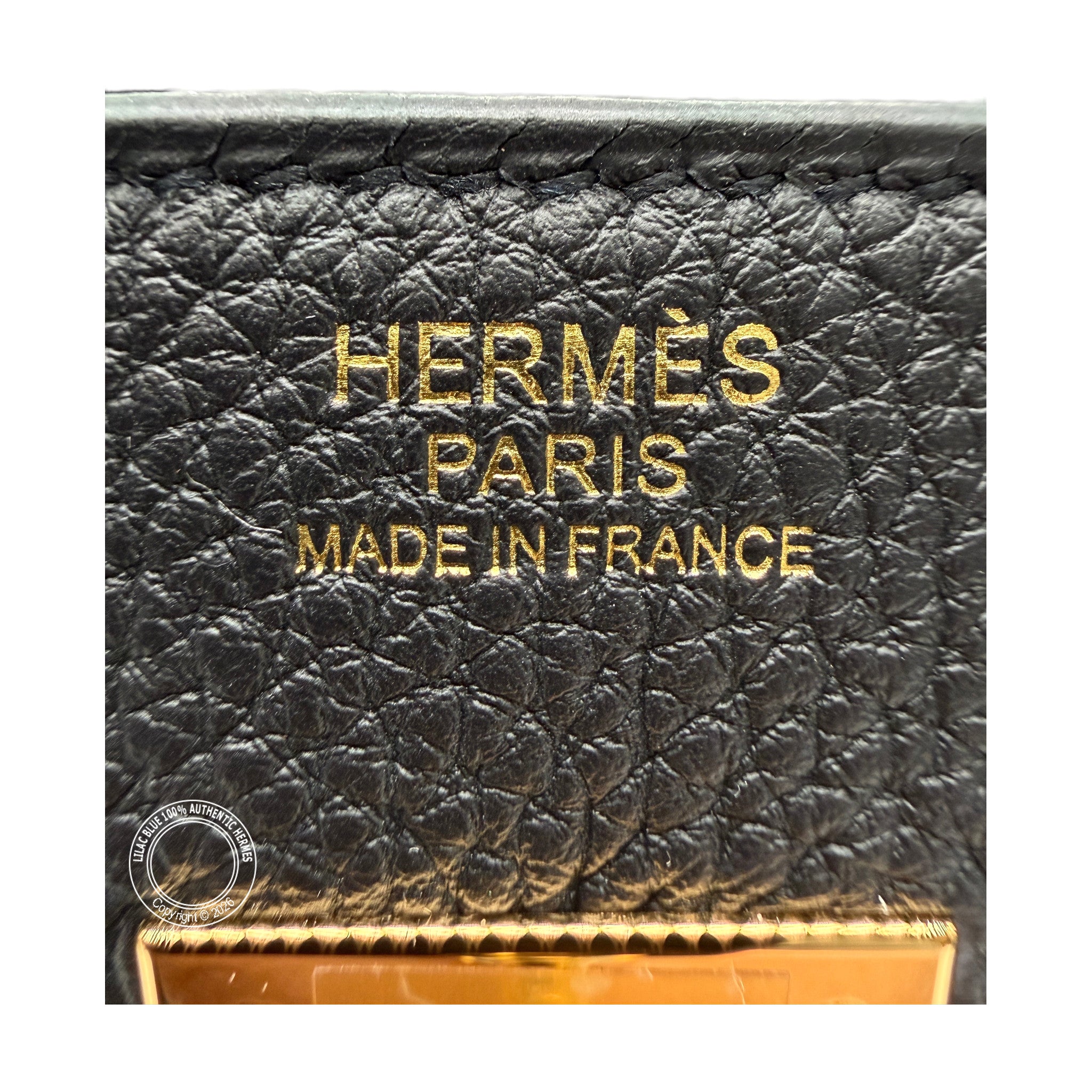 Hermès Birkin 30cm Black Togo Gold Hardware — view 7