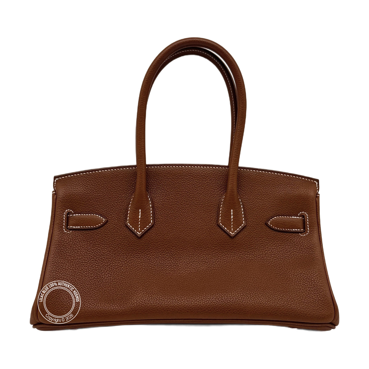 Hermès Birkin 29 Shoulder Fauve Barenia Palladium Hardware — view 3