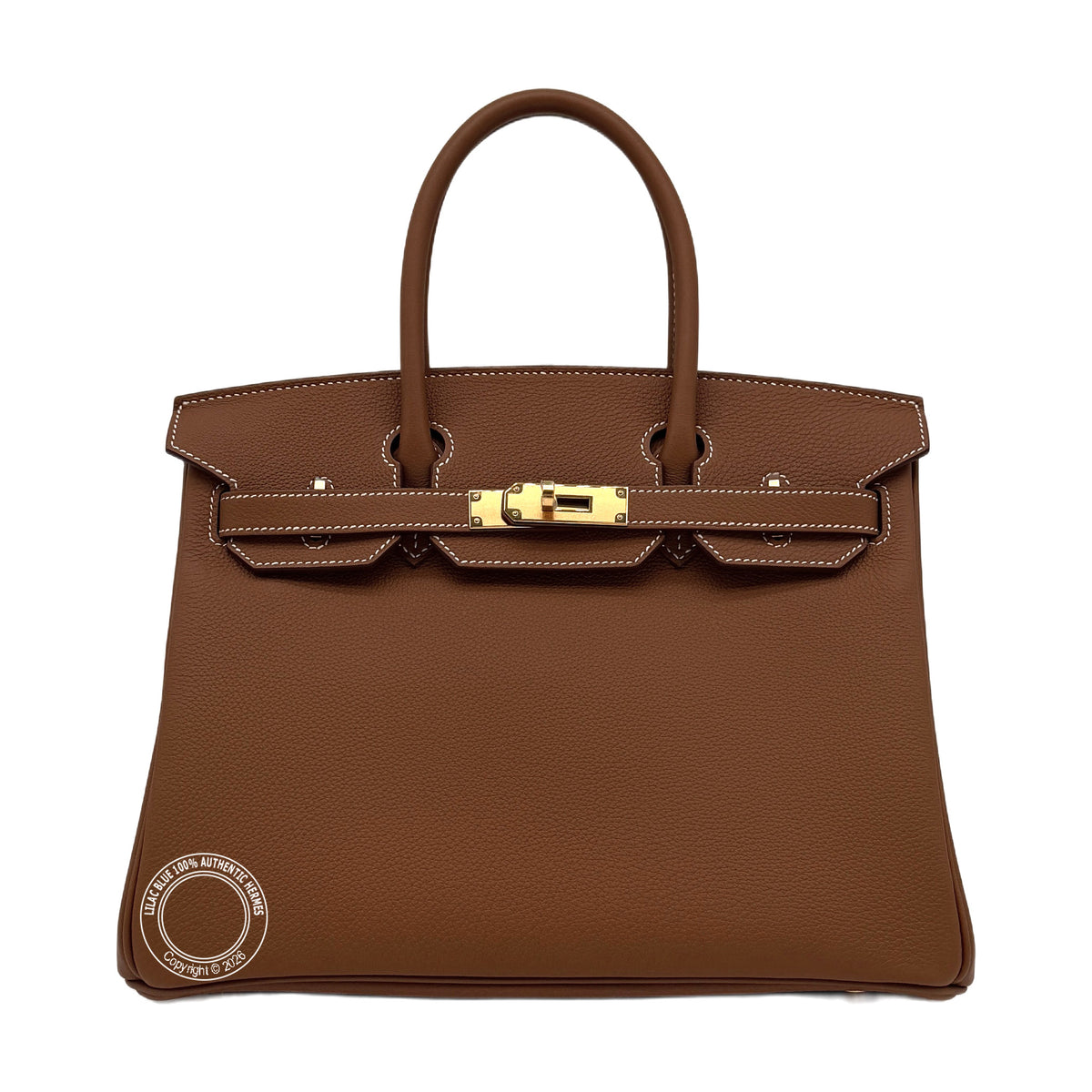 Hermès Birkin 30 Gold Togo Gold Hardware — view 2