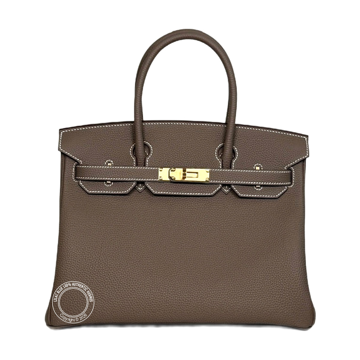 Hermès Birkin 30 Etoupe Togo Gold Hardware