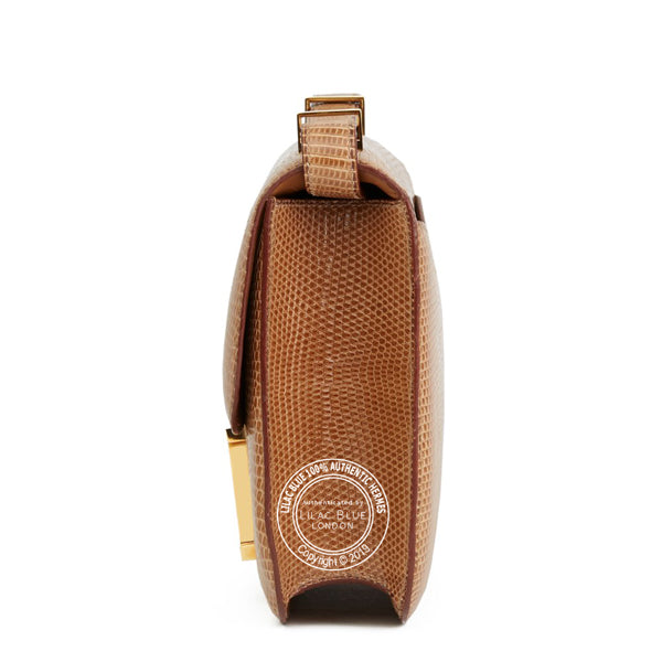 Hermès Constance 23cm Sesame Lizard GHW - Vintage