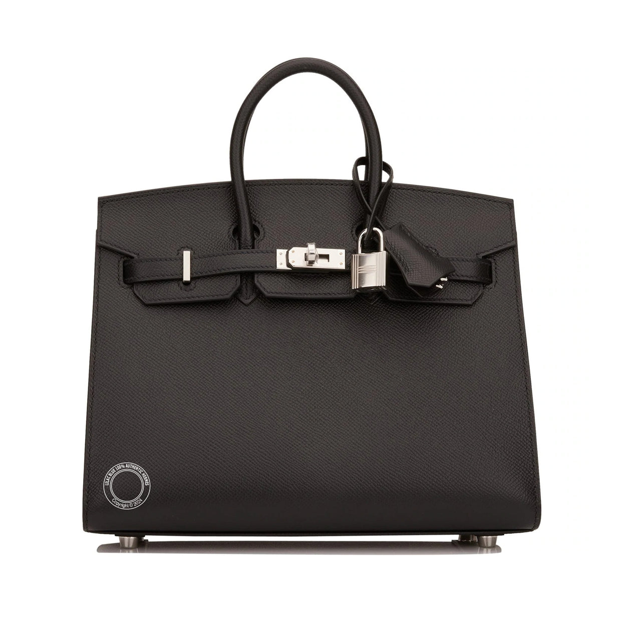 Hermès Birkin 25cm Black Sellier Epsom PHW
