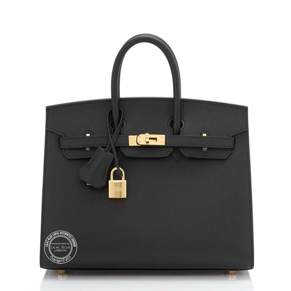 Hermès Birkin 25cm Black Sellier Madame GHW