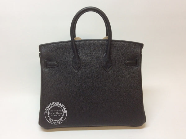 Hermès Birkin 25cm Black Togo GHW